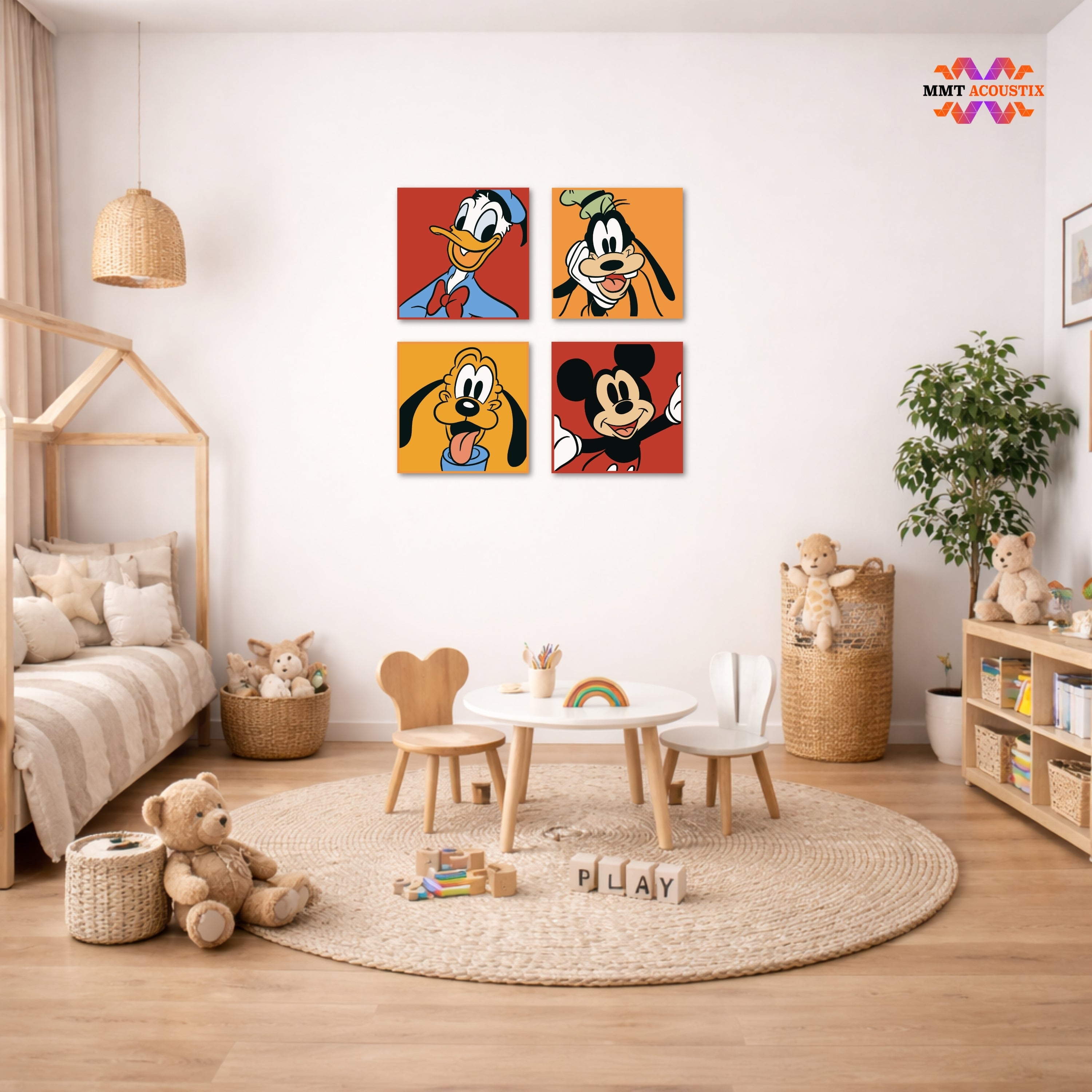 Canvas Printed Felt | Mickey Mouse MM1 – MMT Acoustix