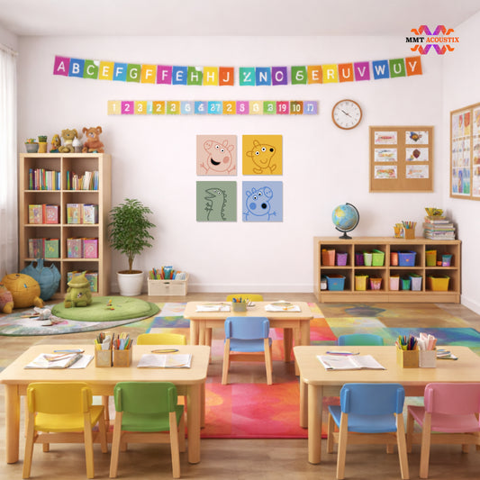 Canvas Printed Felt | Peppa Pig PP1