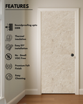 Door Soundproof Tiles | Hair Grey