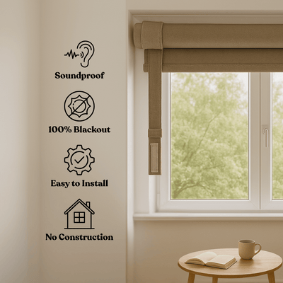 Luxury Soundproof Curtain | Custom Size
