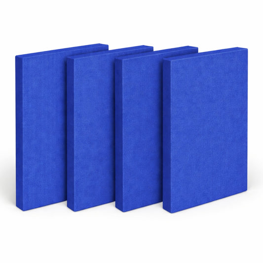 Fabric Acoustic Panel - 4x2 Ft, Blue