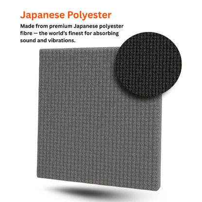 Acoustic Carpet Tiles | 50x50 cm | Davy's Grey | 64 Sq Ft