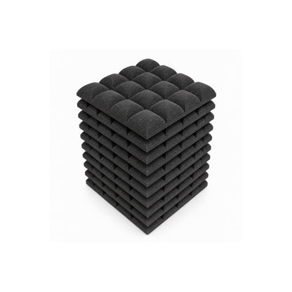 Galaxy Acoustic Foam 1x1 ft, Charcoal Black