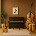 MMT Acoustix® Mirage Felt Acoustic Panels | Luxury Wall Acoustics with Premium Touch & Smooth CNC Grooves | 4x2 ft, 9mm Thick, NRC 0.50 | Soundproofing & Echo Control for Office, Living Room & Studio | Slide, Coorg