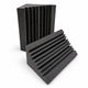 Mega 200 - Acoustic Foam Corner Bass Trap, Charcoal