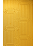 MMT Acoustix® Mirage Felt Acoustic Panels | Luxury Wall Acoustics with Premium Touch & Smooth CNC Grooves | 4x2 ft, 9mm Thick, NRC 0.50 | Soundproofing & Echo Control for Office, Living Room & Studio | Slide, Mustard