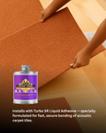 Acoustic Carpet Tiles -  Orange