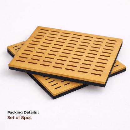 Acoustic Wooden Screens with Felt 2x2 ft - SX1