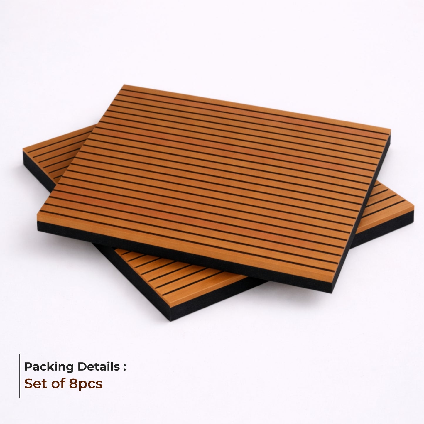 Acoustic Wooden Screens with Felt 2x2 ft - SX3