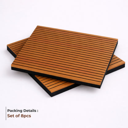 Acoustic Wooden Screens with Felt 2x2 ft - SX3