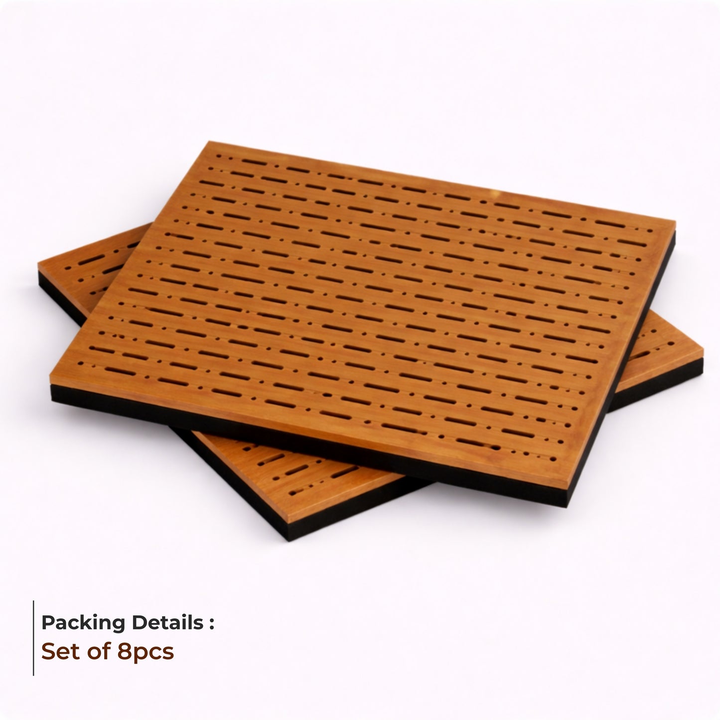 Acoustic Wooden Screens with Felt 2x2 ft - SX6
