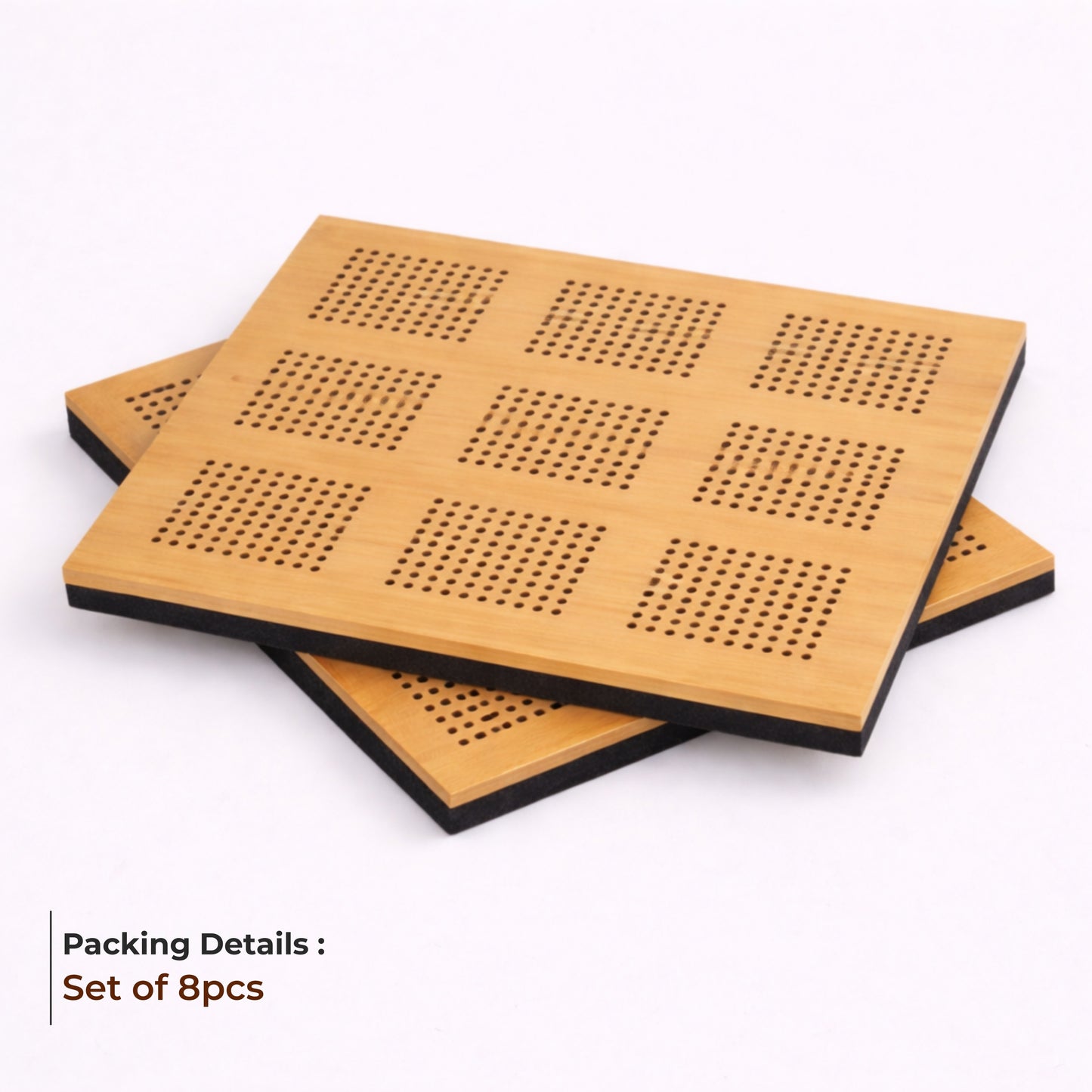 Acoustic Wooden Screens with Felt 2x2 ft - SX2