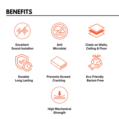 SoundBlanket 2.5mm | Mass Loaded Vinyl | Noise Barrier