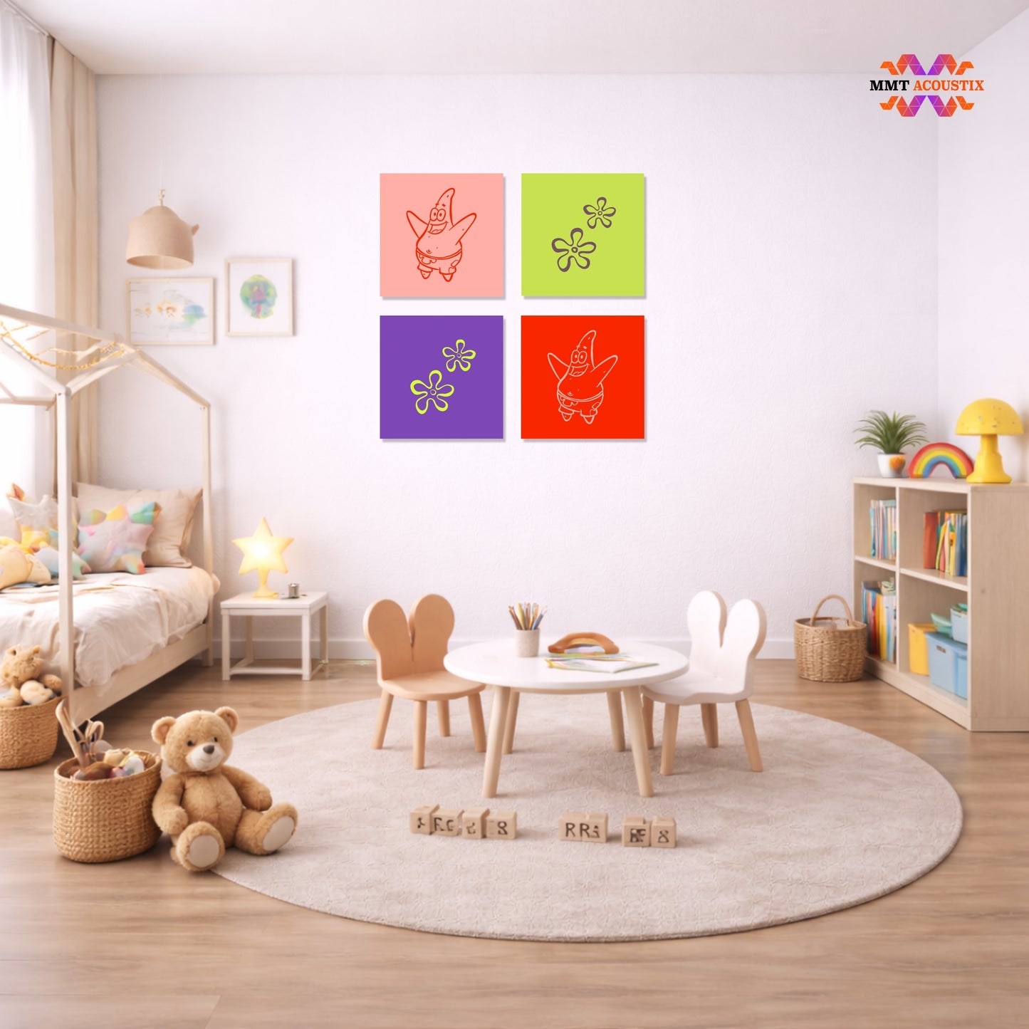 Canvas Printed Felt | Sponge Bob SB1