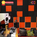 Pyramid Acoustic Foam Panel 1" | 1 X 1 feet | MMT Orange