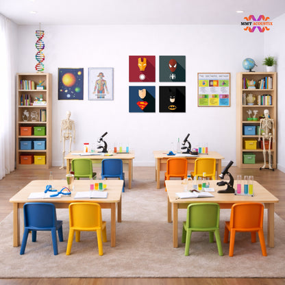 Canvas Printed Felt | Super Hero SH1