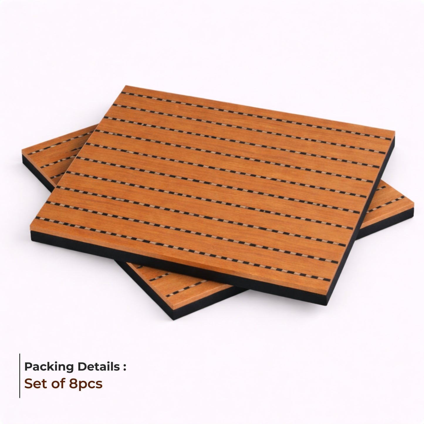 Acoustic Wooden Screens with Felt 2x2 ft - SX7