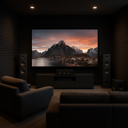 Turbo Acoustic Foam 6x3 ft, Charcoal