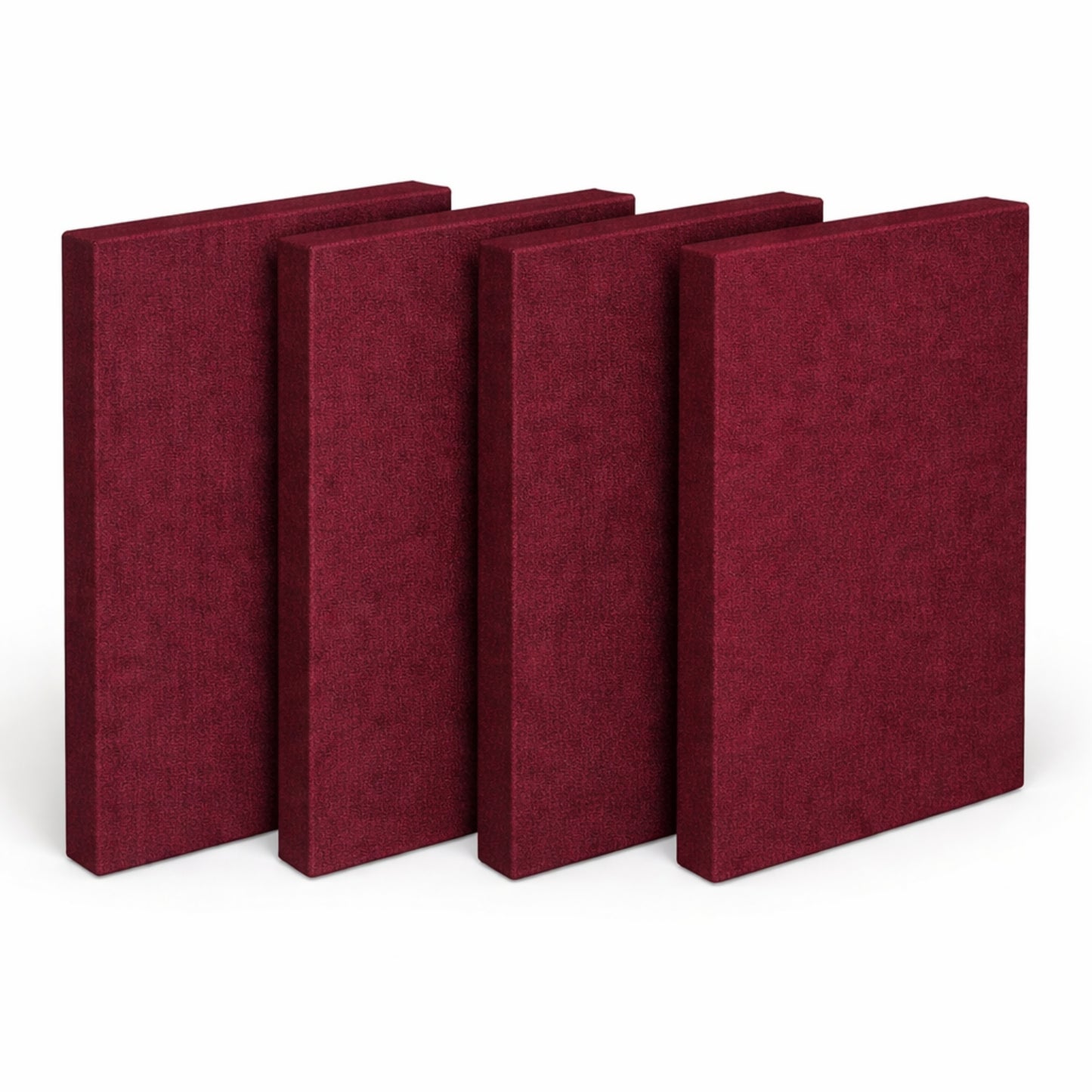 Fabric Acoustic Panel - 4x2 Ft, Maroon