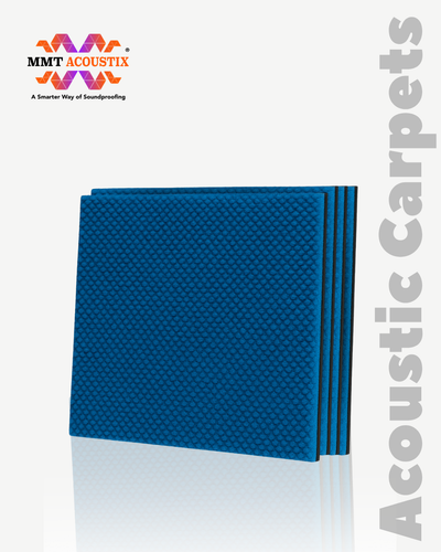 Acoustic Carpet Tiles - Blue
