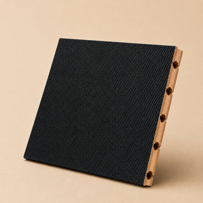 Acoustic Wooden Slats, HDF, 2440x128mm