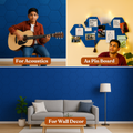 MMT Acoustix® HexaFelt Bevelled Acoustic Panels, Luxury Sound Absorbing Felt Wall Panels for Home, Office & Studios | VOC Free, 30×30 cm, NRC 0.90 | Pack of 8 |  Carolina