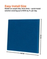 Acoustic Carpet Tiles - Blue