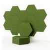 HexaFelt Bevelled Acoustic Panels | Olive