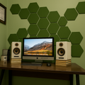HexaFelt Bevelled Acoustic Panels | Olive