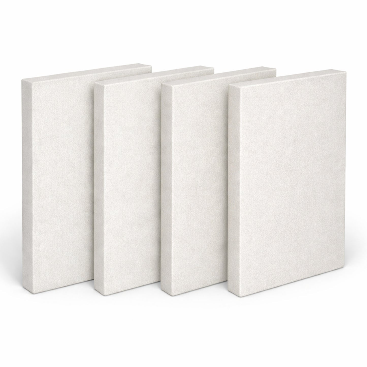 Fabric Acoustic Panel - 4x2 Ft, White