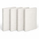Fabric Acoustic Panel - 4x2 Ft, White