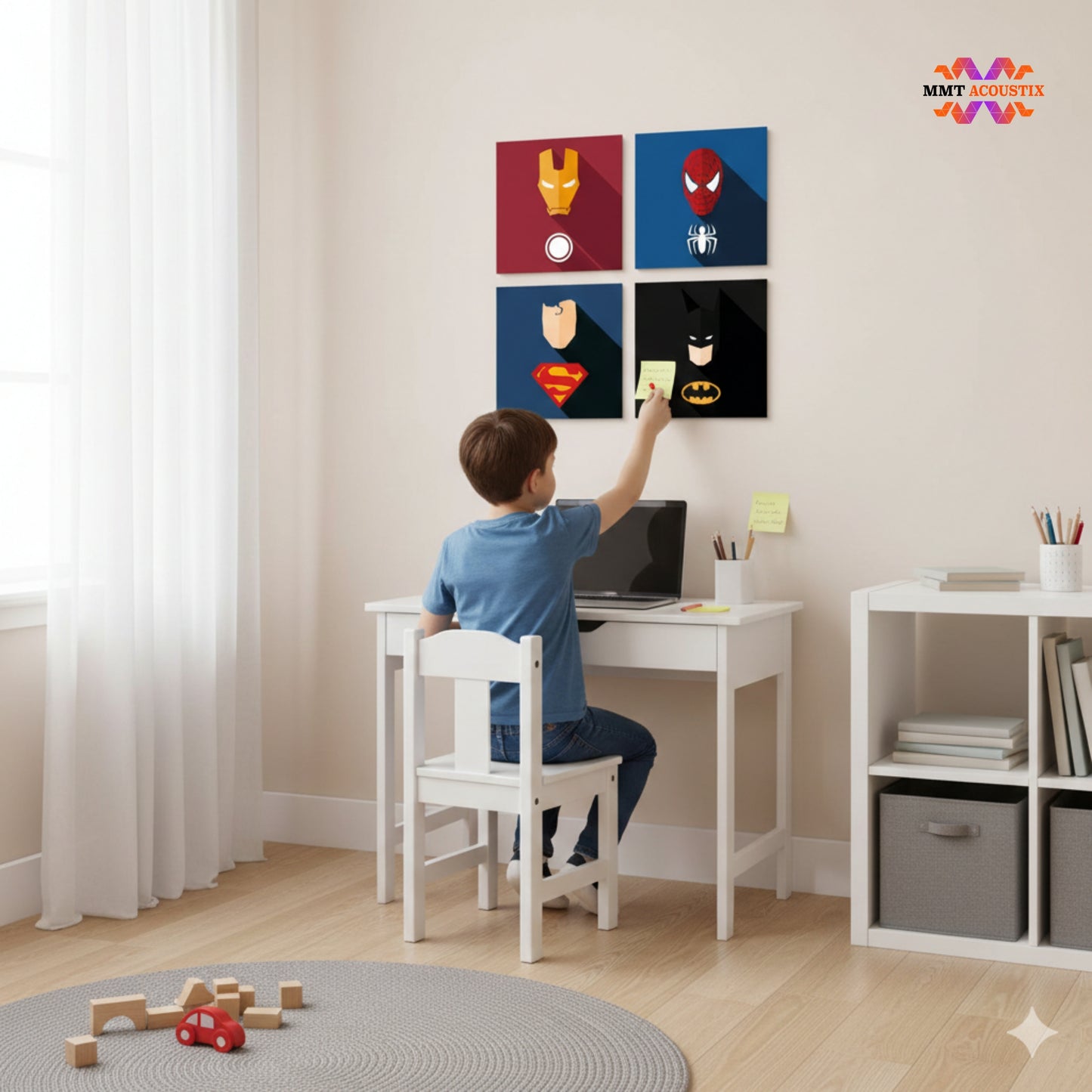 Canvas Printed Felt | Super Hero SH1