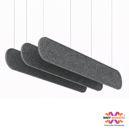 Acoustic Ceiling Baffles, Velora, 8 pcs