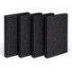 Fabric Acoustic Panel - 4x2 Ft, Black