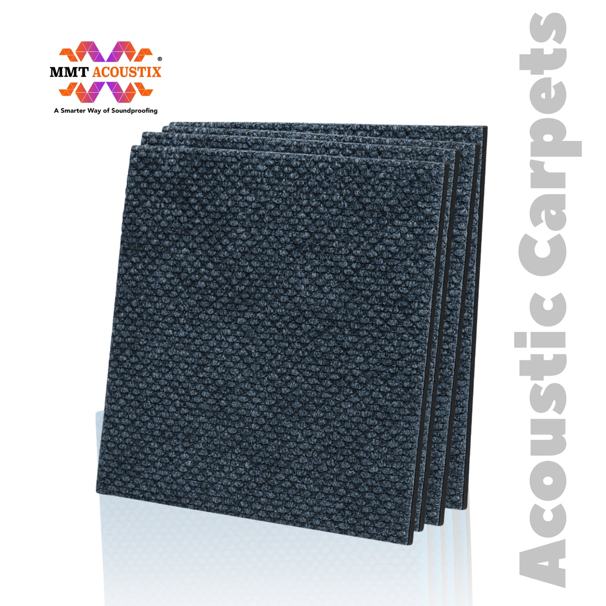 Acoustic Carpet Tiles | 50x50 cm | Blue Lapis | 64 Sq Ft