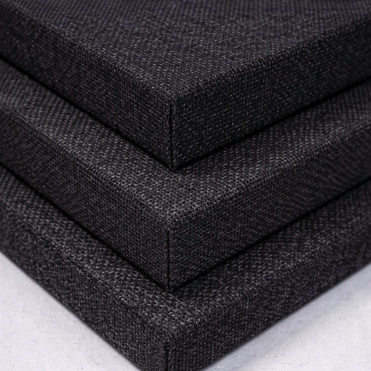 Fabric Acoustic Panel - 4x2 Ft, Black