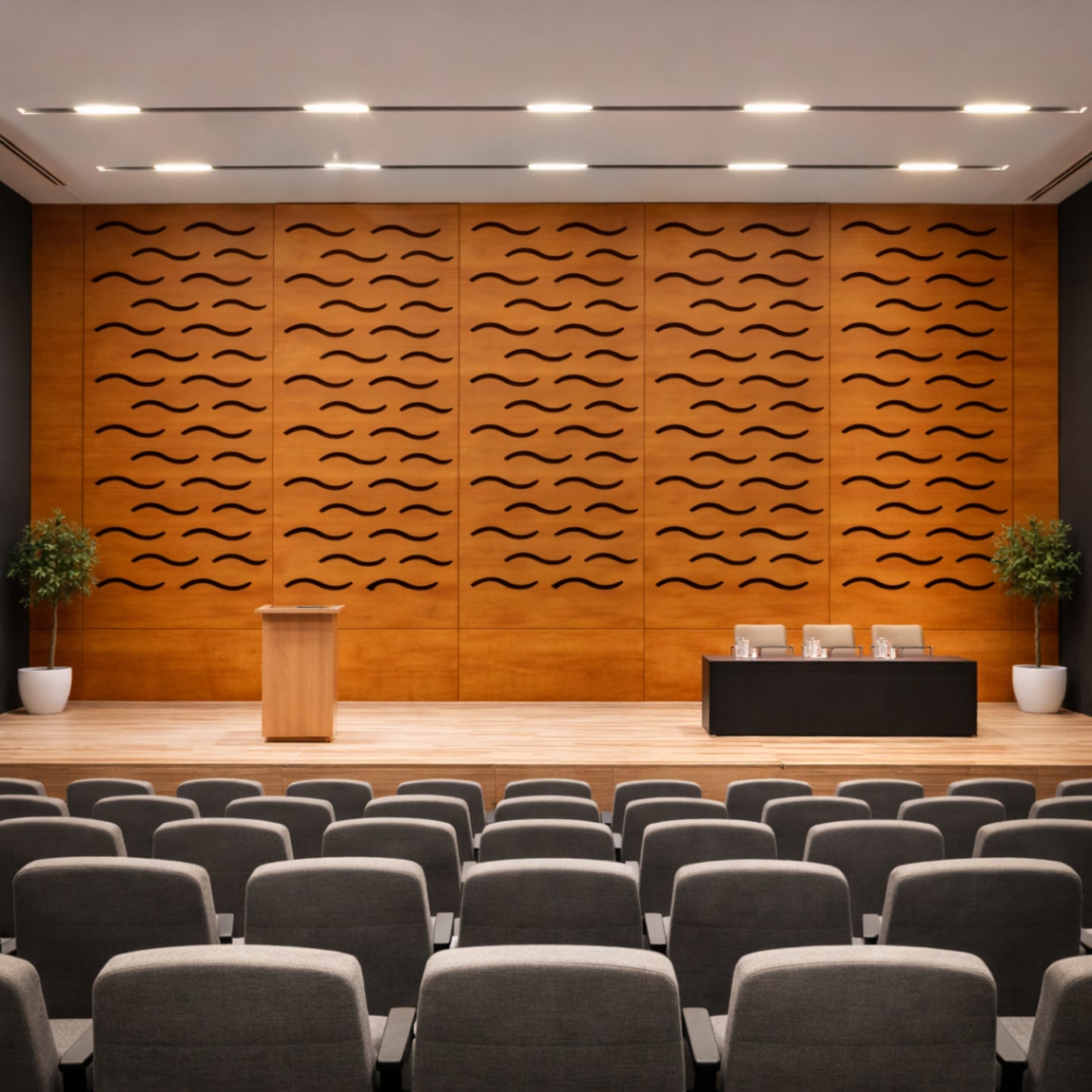 Acoustic Wooden Screens with Felt 2x2 ft - SX14