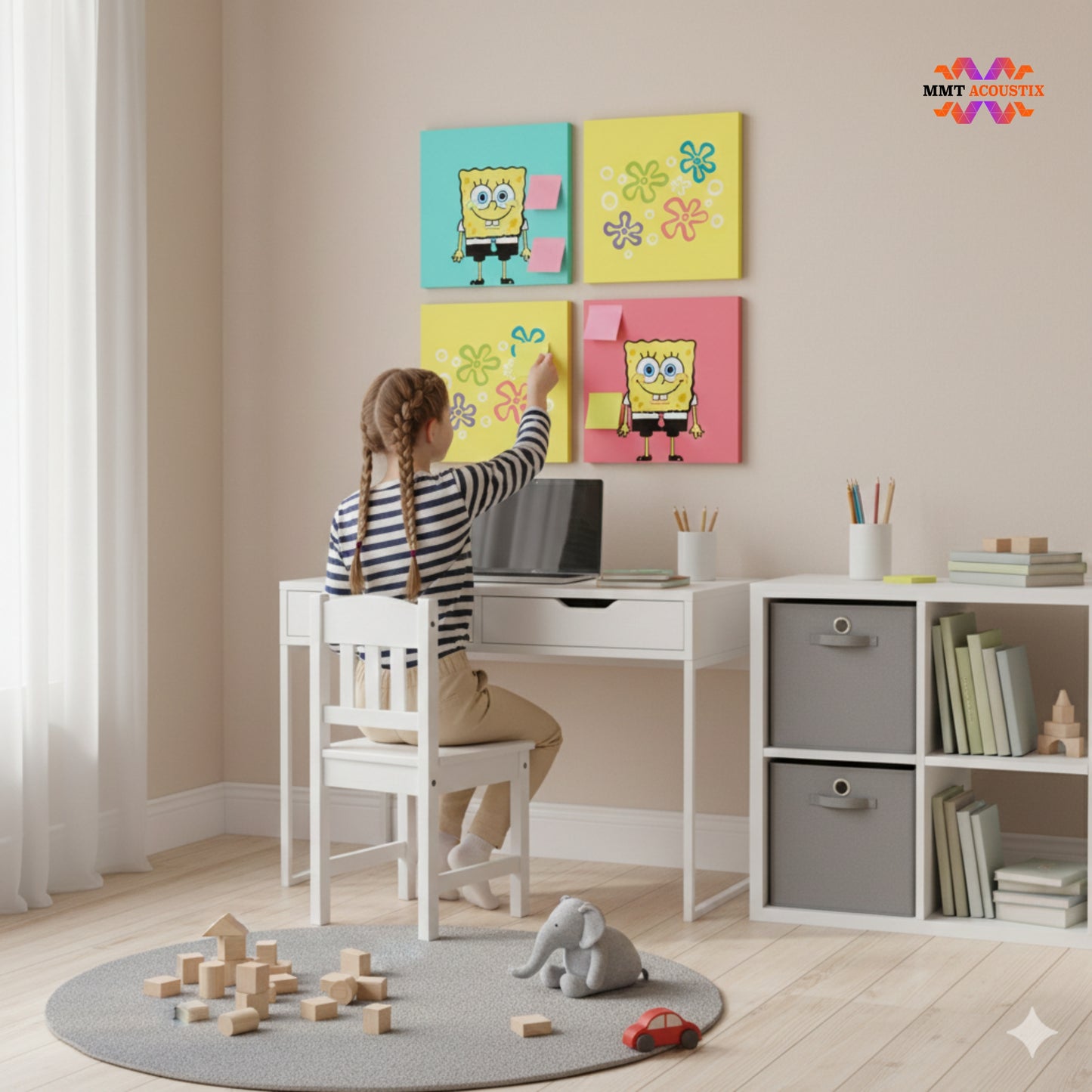 Canvas Printed Felt | Sponge Bob SB3