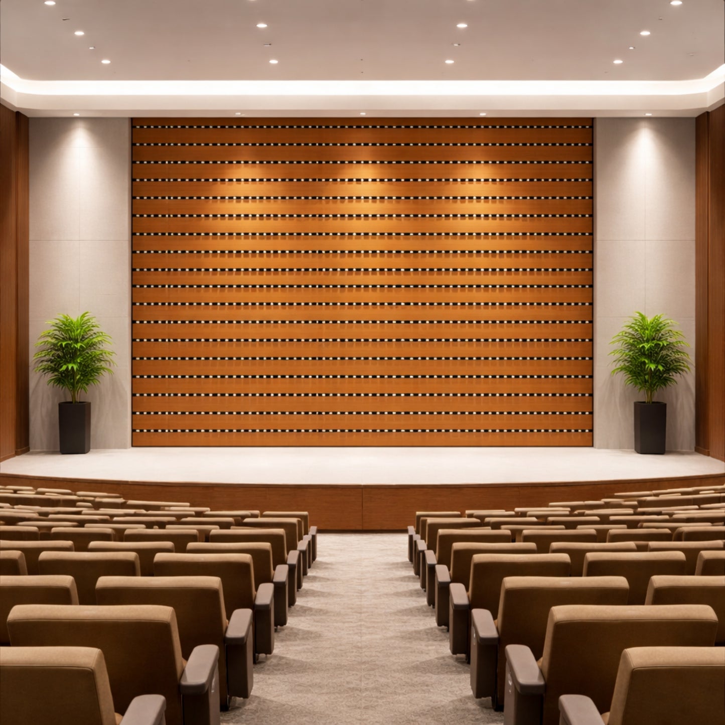 Acoustic Wooden Screens with Felt 2x2 ft - SX7