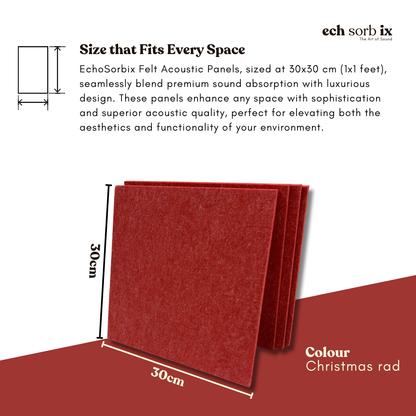 ColourMute PET Acoustic Panel | X-Mas