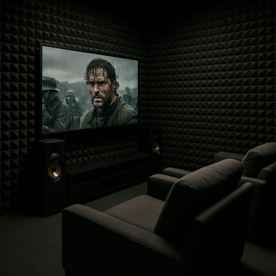 Galaxy Acoustic Foam 1x1 ft, Charcoal
