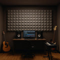Galaxy  Acoustic Foam 1x1 ft, Stone White