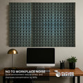 Alien Acoustic Foam 1x1 ft, Charcoal