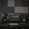 Curve Acoustic Foam 2x2 ft, Stone White