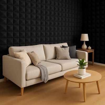 Galaxy Acoustic Foam 1x1 ft, Charcoal