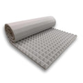 Pyramid Acoustic Foam 6x3, 2" inches Stone White
