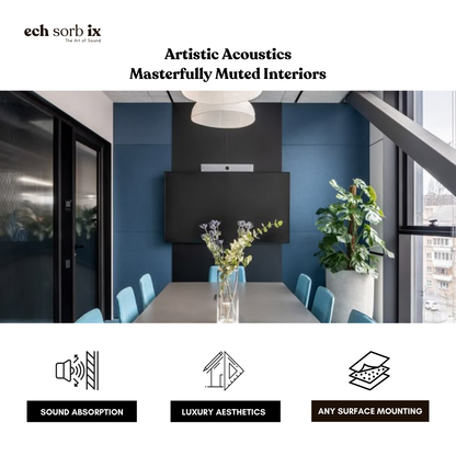 ColourMute PET Acoustic Panel | Mustard Iris