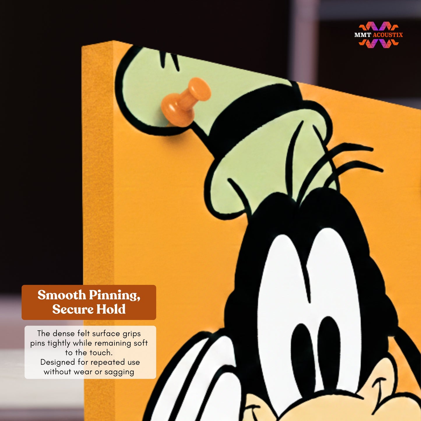 Canvas Printed Felt | Mickey Mouse MM1