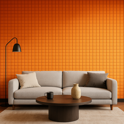 Turbo Acoustic Foam 1x1 ft, MMT Orange