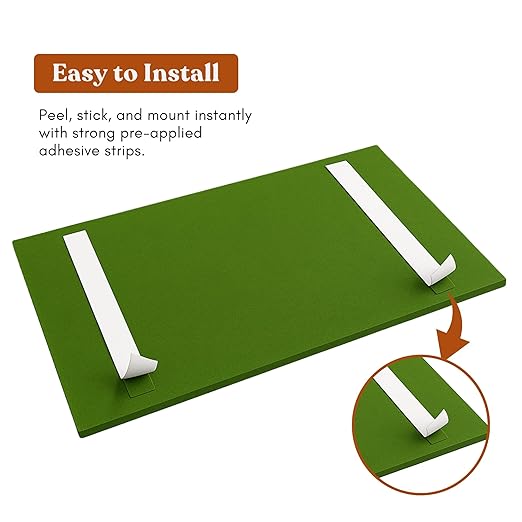 FeltPin Bulletin Board 120x60cm | Olive | 1 Pc